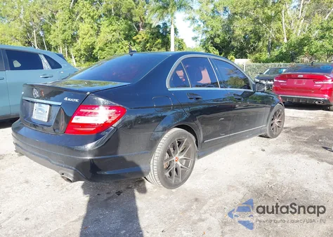 2013 Mercedes-Benz C 300 Sport 4Matic from USA, damaged, VIN WDDGF8AB0DR253709